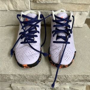 Under Armour Kids Sneakers in Lavender and Navy